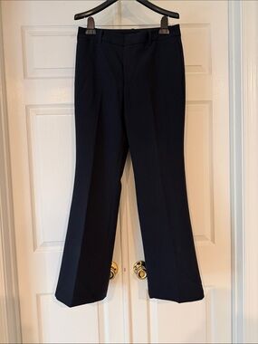 Uniqlo Navy Smart Flare Pants